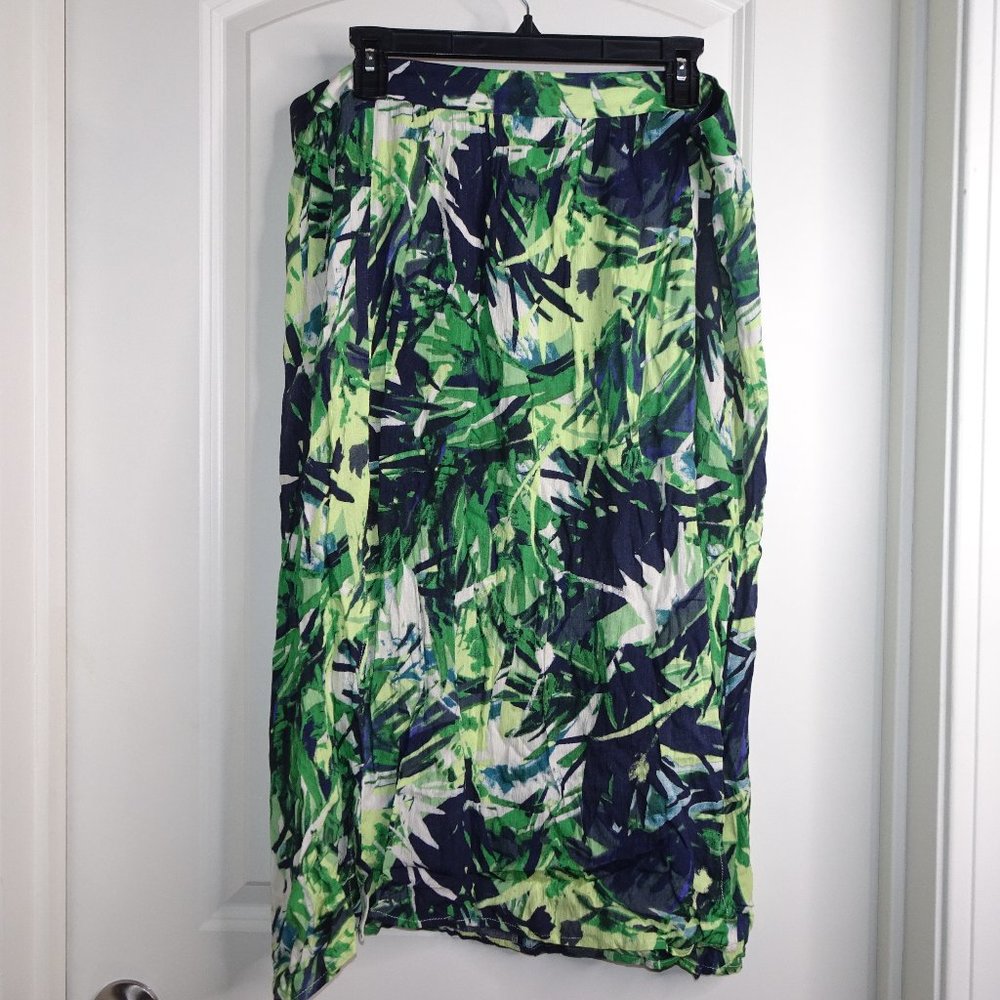 NWT Ann Taylor Loft Lightweight Tropical Print Skirt